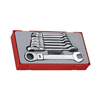 Teng Tools TT6508RF - 8 Piece Flexible Ratcheting Wrench Set 8 to 19m TT6508RF
